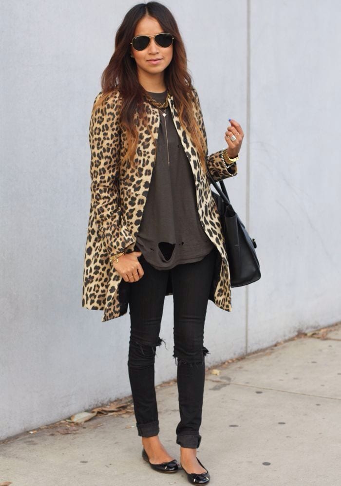 animal print coat -abrigo leopardo 