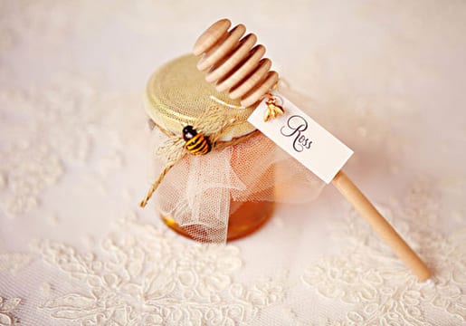 detalles de boda miel y mermelada