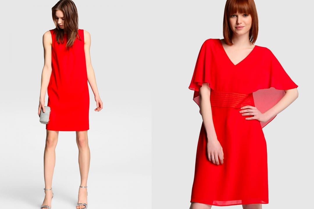 vestidos rojos para ir a una comunión 